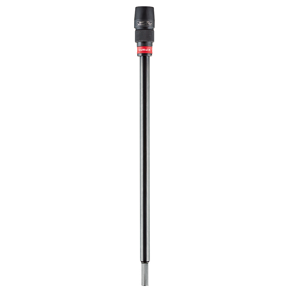 48-28-2020 Quik-Lok Hex Drive Extension, 3/8 in Drive, 1/4 in Shank, 12 in OAL