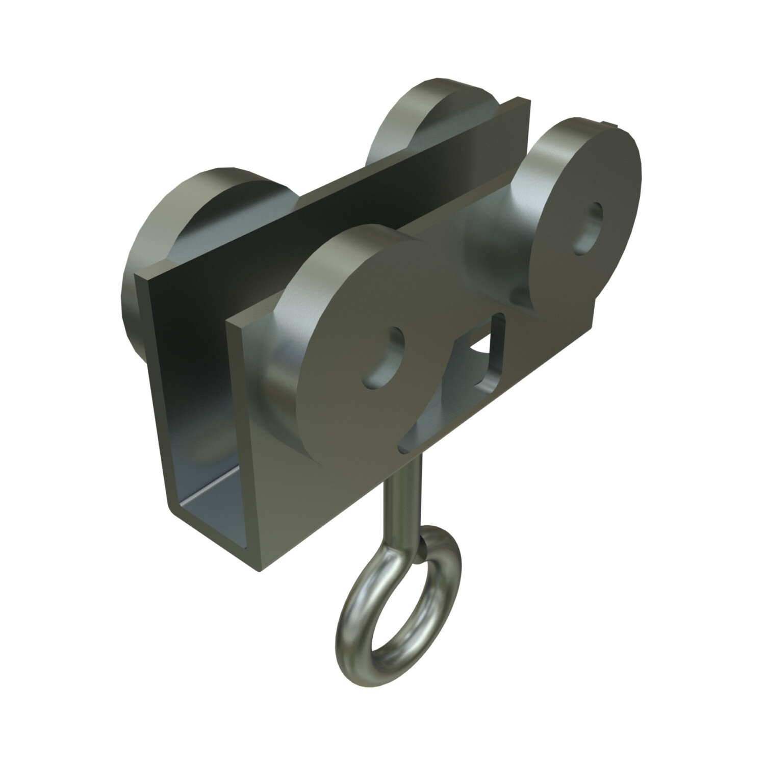 P2751N-EG Loop Trolley With Acetal Wheel, For Use With 1-5/8 in W Series Channel