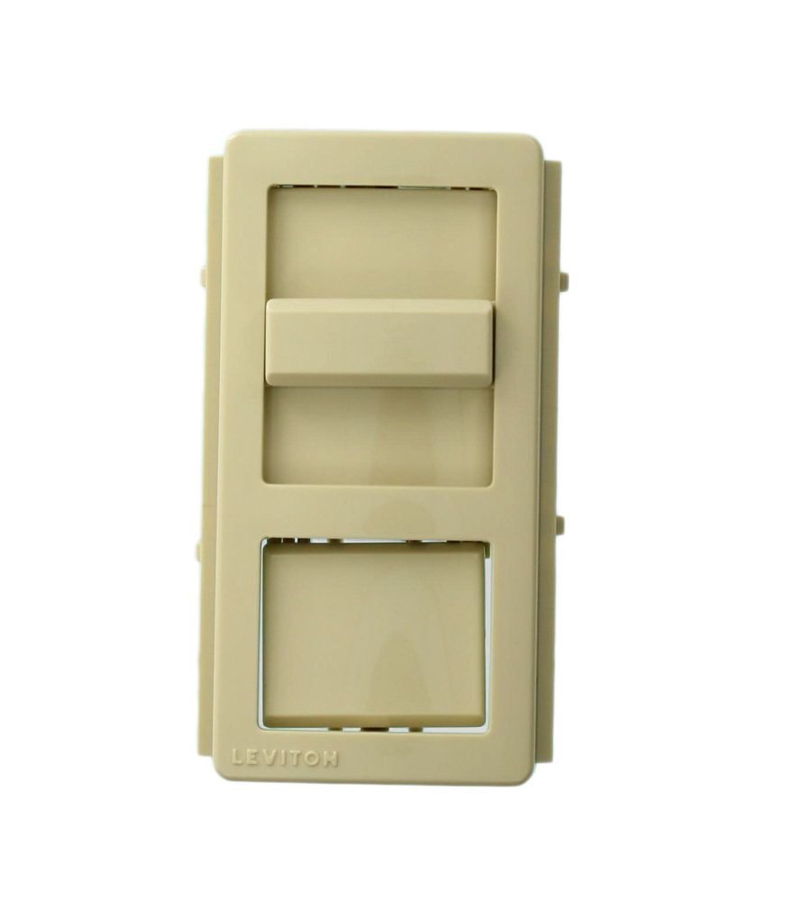IPKIT-LNI IllumaTech Color Conversion Kit With Slider, Non-Lighted Push Button, For Use With IllumaTech Preset Slide Control Dimmer, Ivory