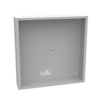 18x4x18 Screw Cover Type 1 UL Listed Steel Knockouts ANSI 61 Gray Cover with Teardrop Slots Mounting Holes in back