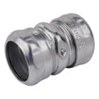 Compression Coupling, Concrete Tight, Conduit Size 1 Inch, Length 1.934 Inches, Material Zinc Plated Steel, For use with EMT Conduit