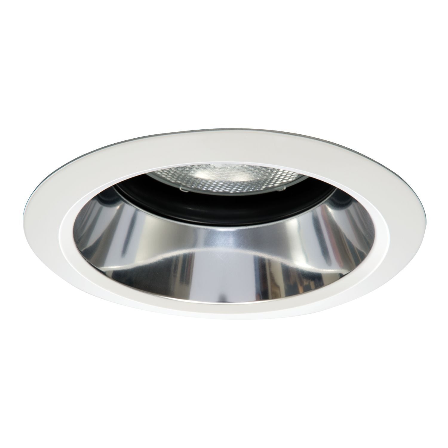 5222SC Halo Adjustable Self-Flanged Regressed Trim, 5 in ID x 6-5/8 in OD, Incandescent Lamp, For Use With H5ICAT, H5RICAT, E5ICAT, E5RICAT, H25ICAT, H5ICATNB, E5ICATNB, H25ICATNB, H5T, H5RT, E5TAT, E5RTAT, H5TNB, E5TATNB Housings