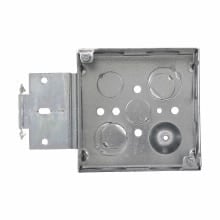 TP432MSB TP Welded Outlet Box, Steel, 30.3 cu-in Capacity, (13) Knockouts, 4 in H x 4 in W x 2-1/8 in D