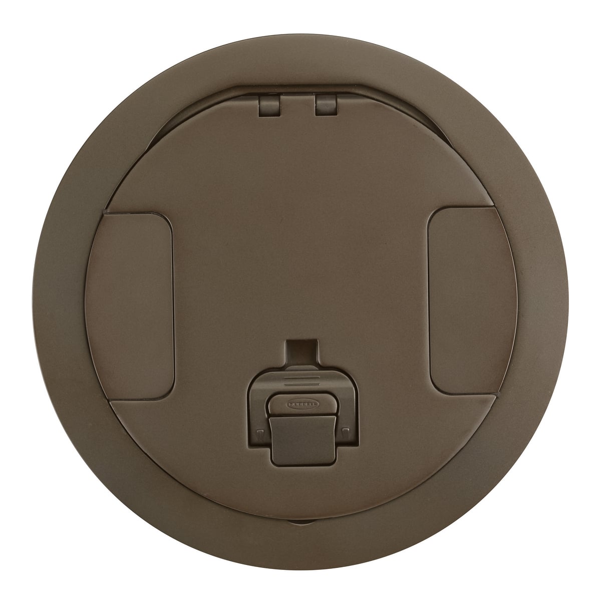 S1R8CVRBRZ Fire-Rated Standard Sized Poke-Through Cover, 9-1/2 in Dia, 1.3 in D, Cast Aluminum