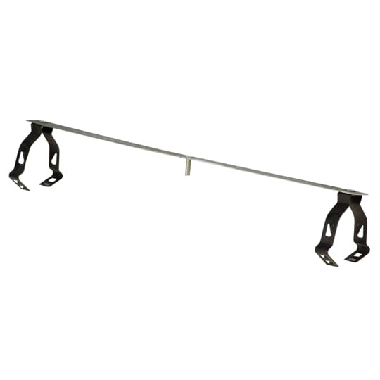 SSF-CX18-C1234 Steel City Support Bar, 1/2 to 3/4 in, Fastened Mounting, Steel