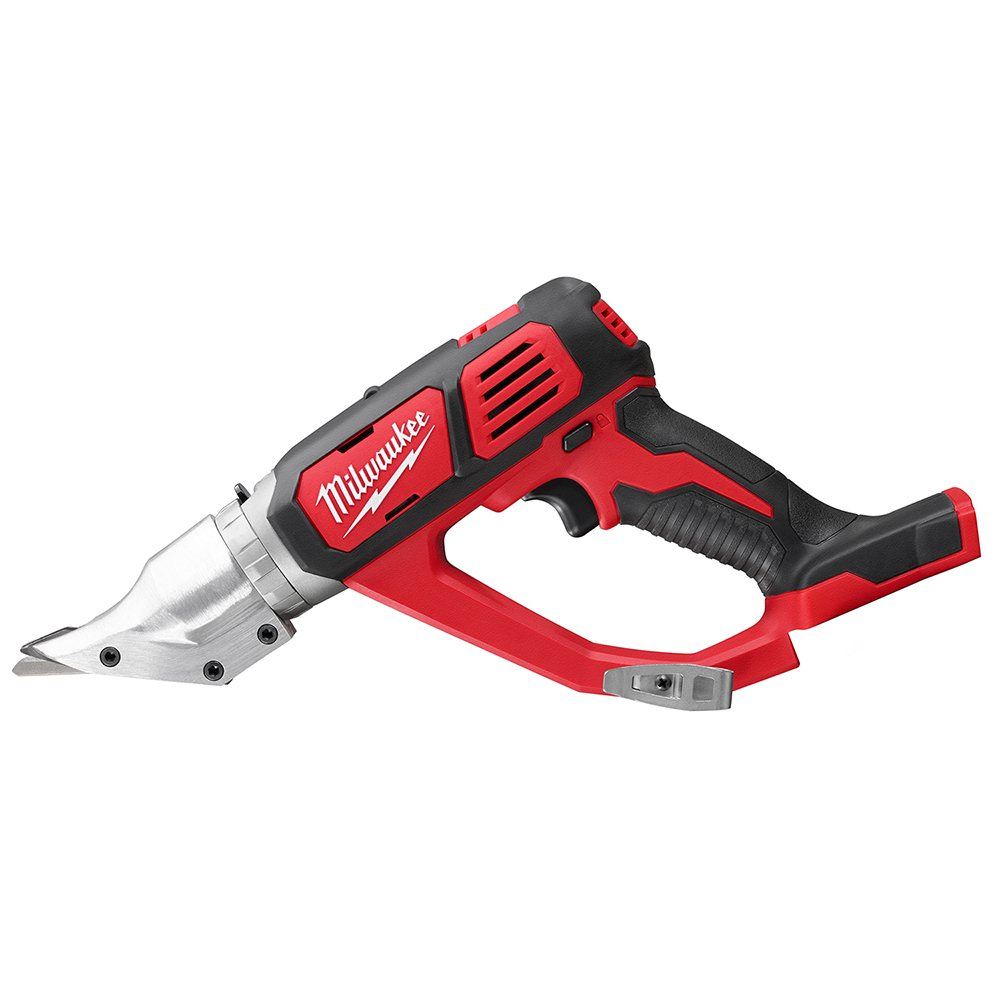 2635-20 M18 Double Cut Cordless Shear, 18 ga Cold Rolled Steel, 22 ga Stainless Steel Cutting, 2300 spm, 15.2 in OAL, Li-Ion Battery