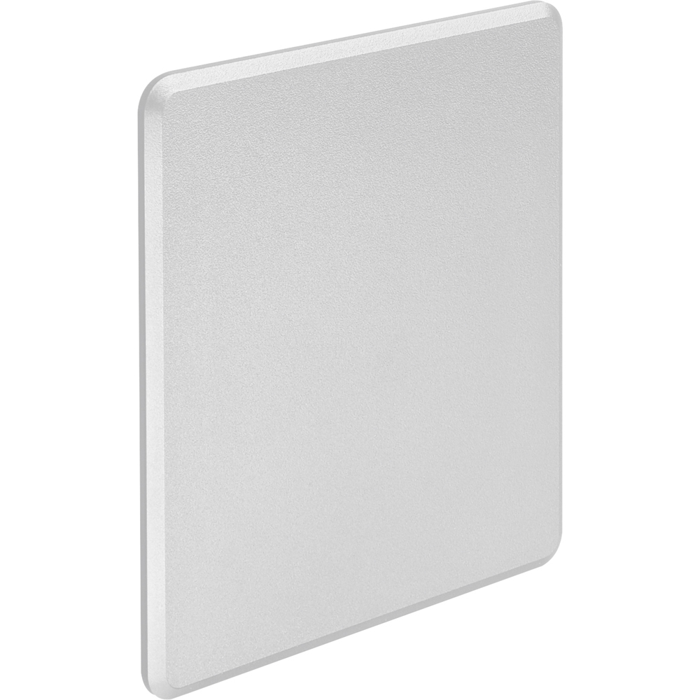 DVFRC InBox Blank Cover, 6.012 in L x 6.698 in W x 1.017 in D, Plastic