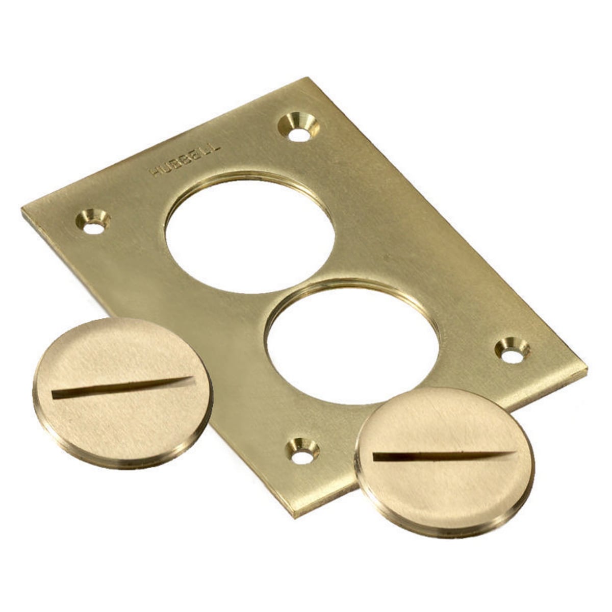 S5013 Machined Replacement Standard Crown Plug, For Use With Floor/Wall Box, Brass