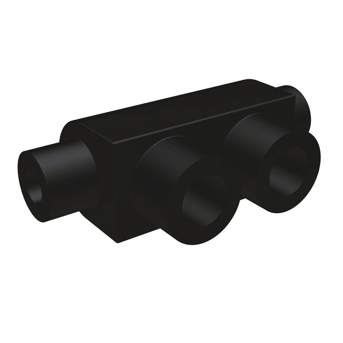 1PBS250 Multi-Port In-Line Splice Reducer, Aluminum/Copper/Stranded Conductor, 10 AWG to 250 kcmil Run/Main, Aluminum