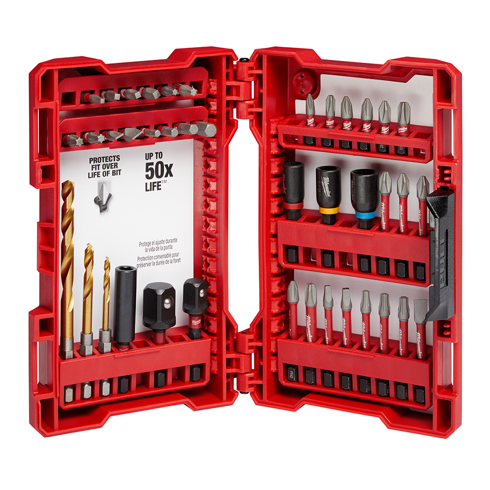 48-32-4006 Shockwave Impact Duty Drill and Drive Set, 1/4 in, Steel