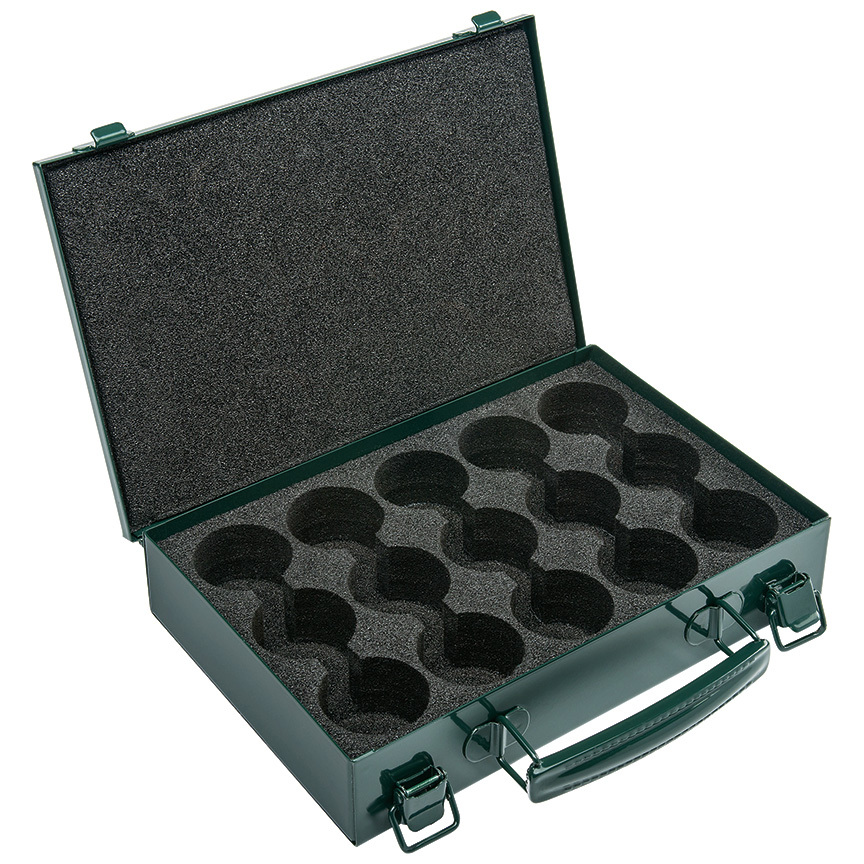 C-920DIE Carrying Case, 10.8 in H x 9 in W x 2.8 in D, Steel