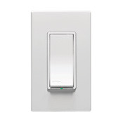 VP0SR-1LZ 3-Way Electronic Matching Remote Switch With LED Locator, 120 V AC, 1 Poles, Soft On/Fade Off Operation, Ivory/Light Almond/White
