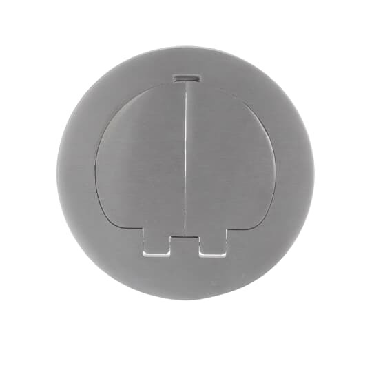 E97SS2D Carlon 2-Door Floor Box Cover, Stainless Steel