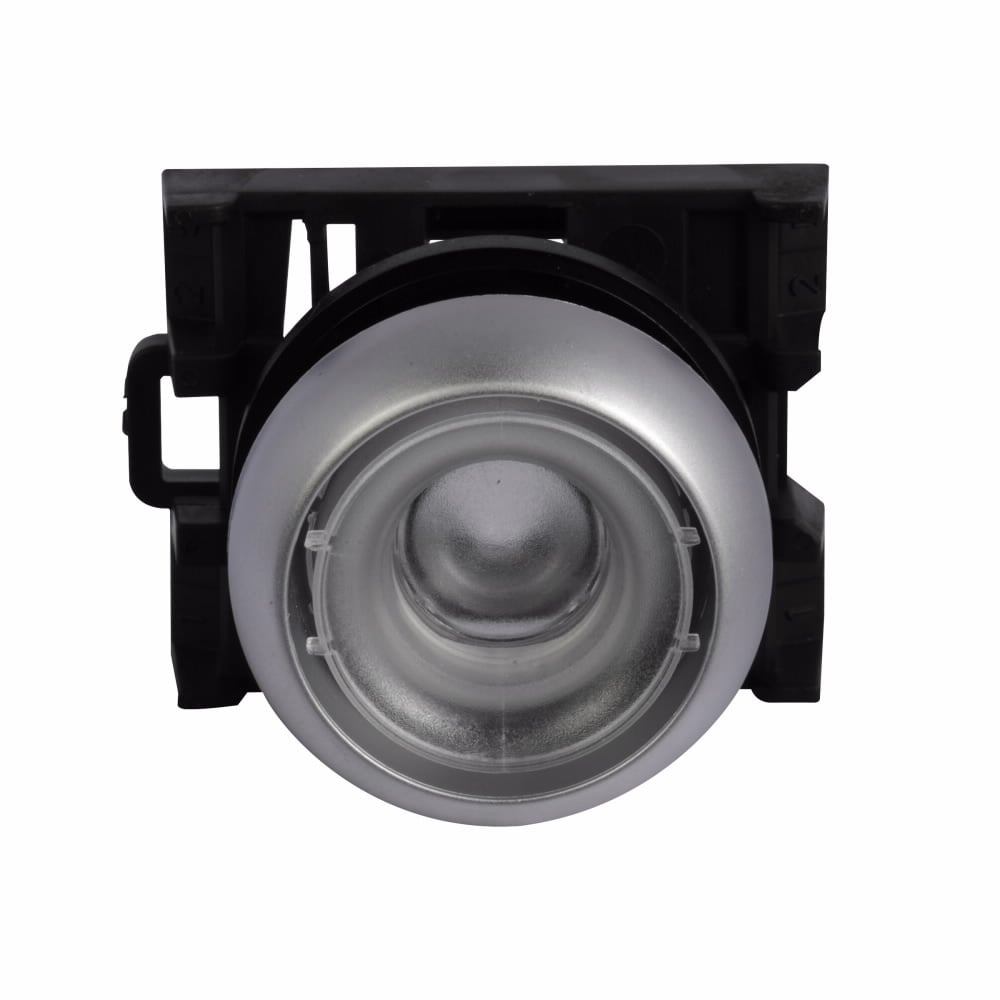 M22-DL-X Modular Illuminated Pushbutton Operator, 22.5 mm, Flush Operator, Momentary Contact