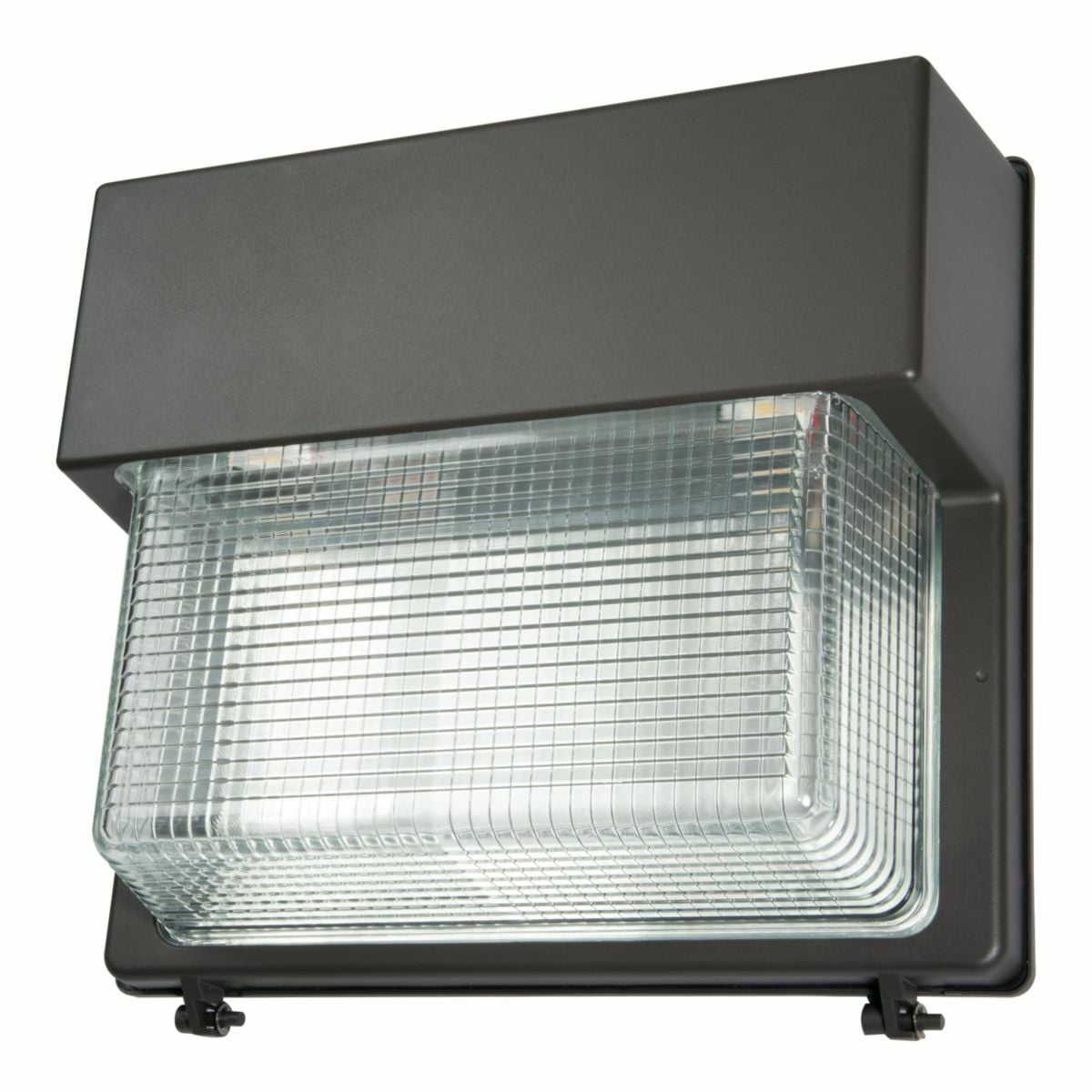 WPSQLED-100-UNV-PC Lumark Square Traditional Outdoor Wall Pack, (1) LED Lamp, 120 to 277 V AC, Polyester Powder Coated Housing