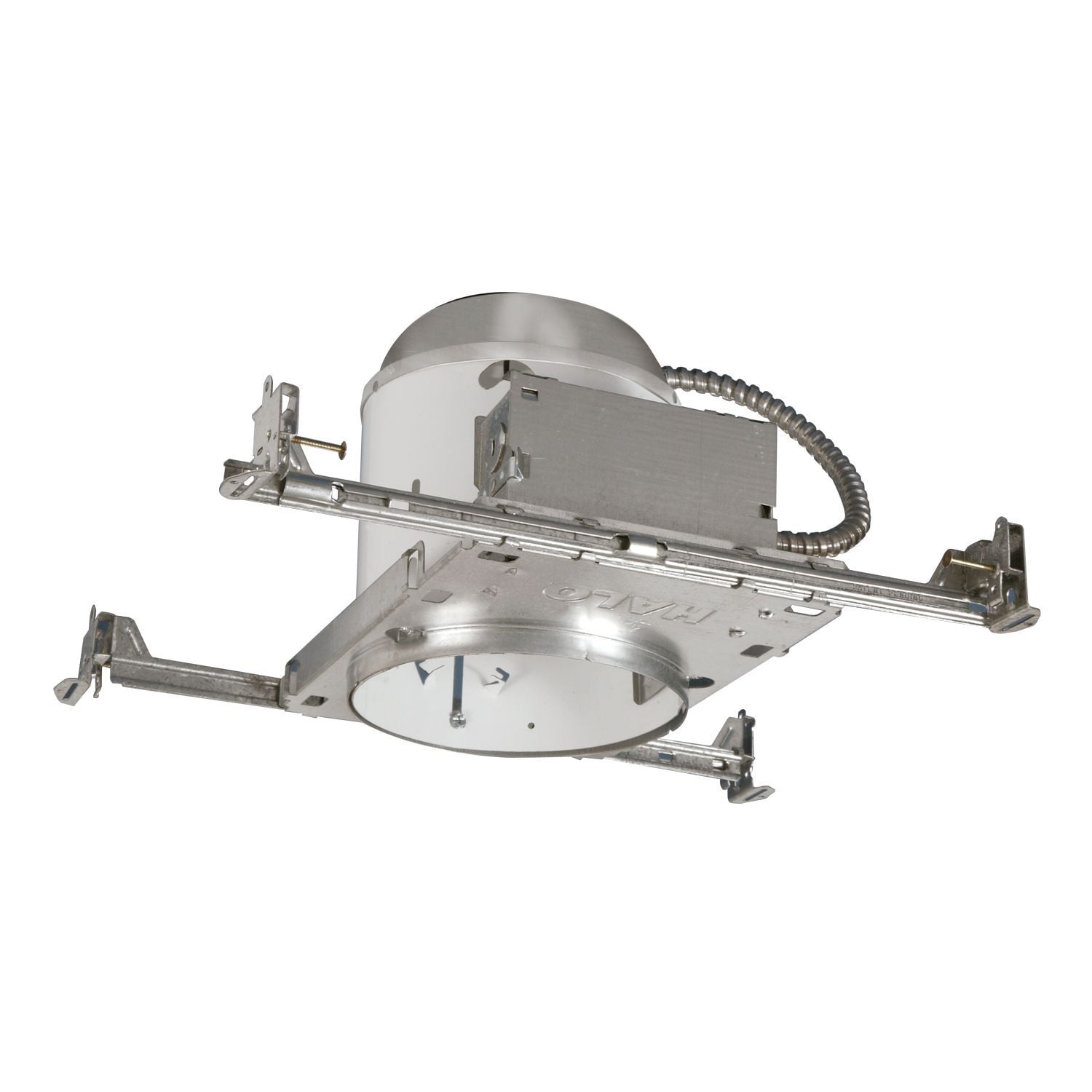 H750T Halo Remodel Recessed Lighting Housing, LED Lamp, Non-Insulated Insulation, 120/277 V AC, 6-1/2 in Ceiling Opening, Aluminum Housing