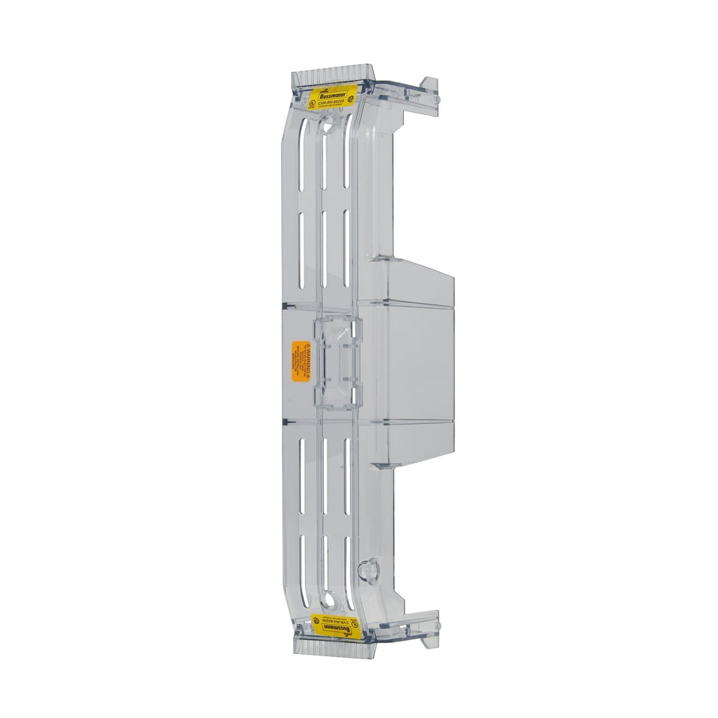 CVR-RH-60200 Non-Indicating Fuse Block Cover, 200 A, For Use With Class H, 110 to 200 A, 600 V AC Class R Knife Blade Fuse Block, Thermoplastic