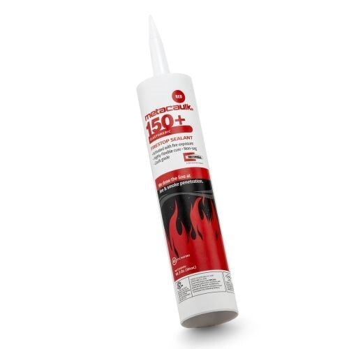66648 Metacaulk MC 150+ General Purpose Firestop Sealant, Cartridge Container, Up to 4 hr Fire Rating, Red, 35 to 120 deg F, <10 g/L VOC