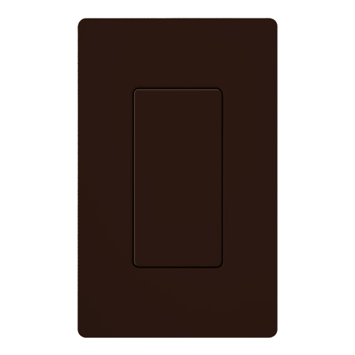 DV-BI-BR Blank Insert for Claro Wall Plates, Fits Decorator-Style Openings, Brown
