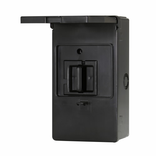 ACD221RNM Fused Pullout Air Conditioning Disconnect, 120/240 V AC, 30 A, 2 hp, 3 hp, 2 Poles