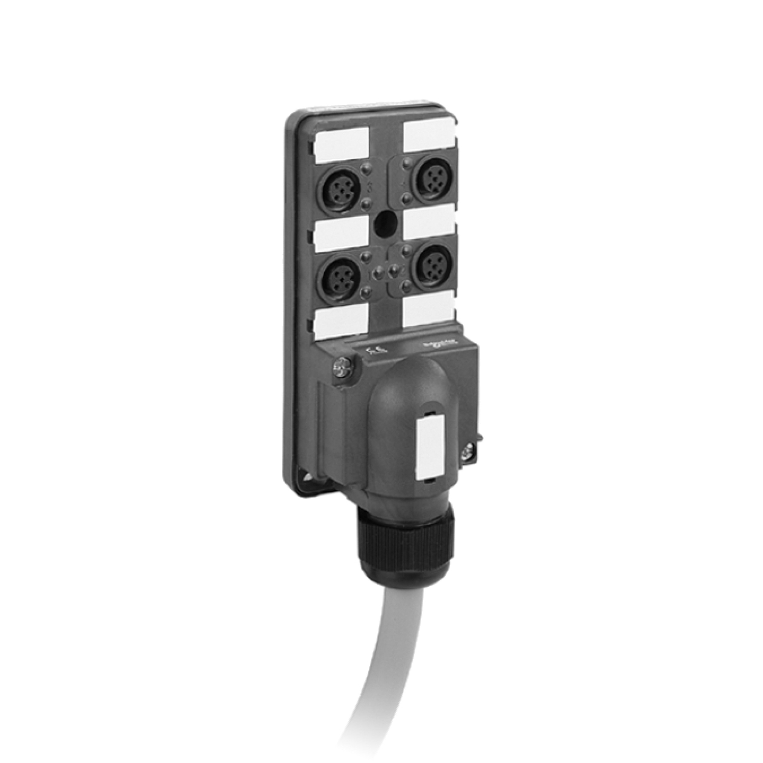 ABE9C1241L10 Advantys Passive Splitter Box, 24 V DC, 4 A