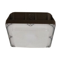 OUC1045MV50BZ Vela OUC Dimmable Canopy, 45 W Fixture, 120 to 277 V AC, Fine Textured Powder Coated Housing