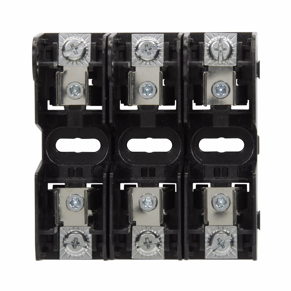 Eaton Bussmann series JM modular fuse block, Modular fuse block, 0-30 A, Three-pole, Class J, 200 kA, Screw with pressure plate, 200 kAIC, 600 V