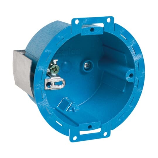 BH614RP Carlon New/Old Work Non-Metallic Ceiling Box, PVC, 14.5 cu-in Capacity, 3.17 in D