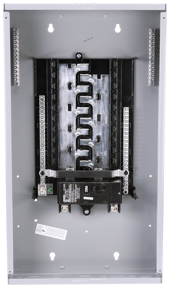 MB2040B1200G 3-Phase Liquid Cooled Low Voltage Mobile Home Unassembled Main Breaker Loadcenter Panel, 120/208 V AC, 200 A, 70 kW