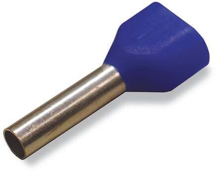216-1545 Insulated Twin Ferrule, 14 AWG