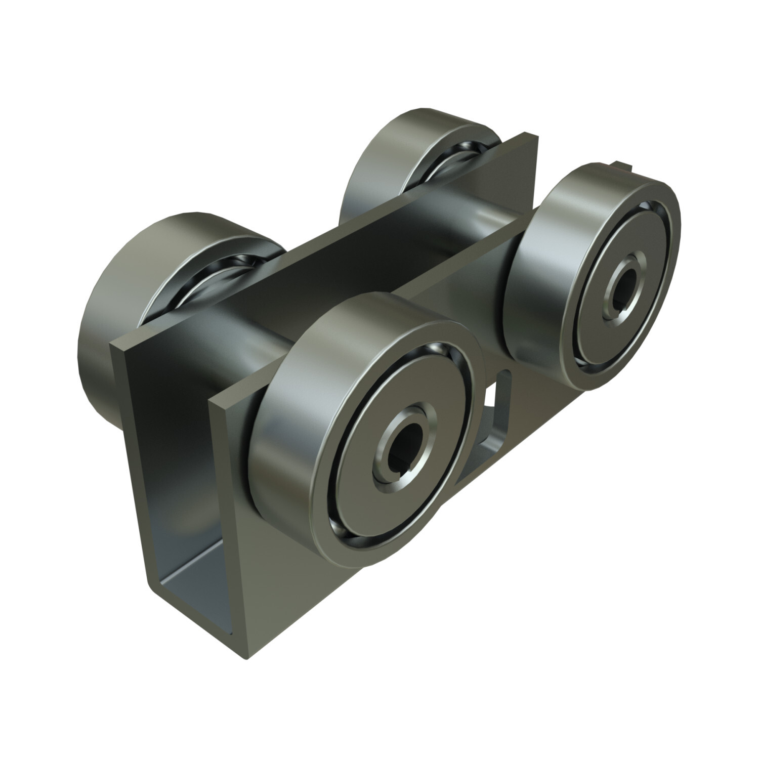 P2750N-EG Trolley With Acetal Wheel, 4 Wheels, For Use With 1-5/8 in W Series Channel