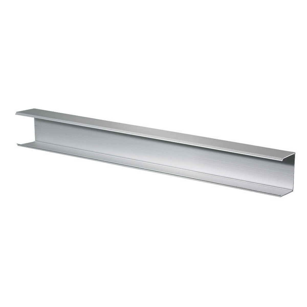 HBLALU2000B5 HBLALU2000 1-Channel Removable Standard Raceway Base, 5 ft L x 1.84 in W x 0.82 in H, Aluminum, Satin Anodized