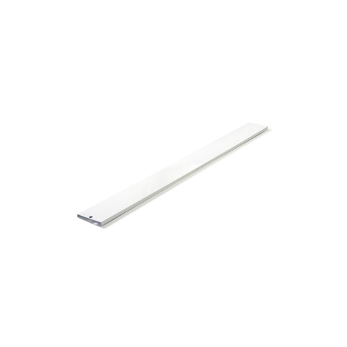 14080 Standard Ballast Cover With 1/4 Turn Retainer Clips, For Use With Strip Light Retrofit Conversion Kit and 4-1/2 in W Fixture Housing, Steel, White