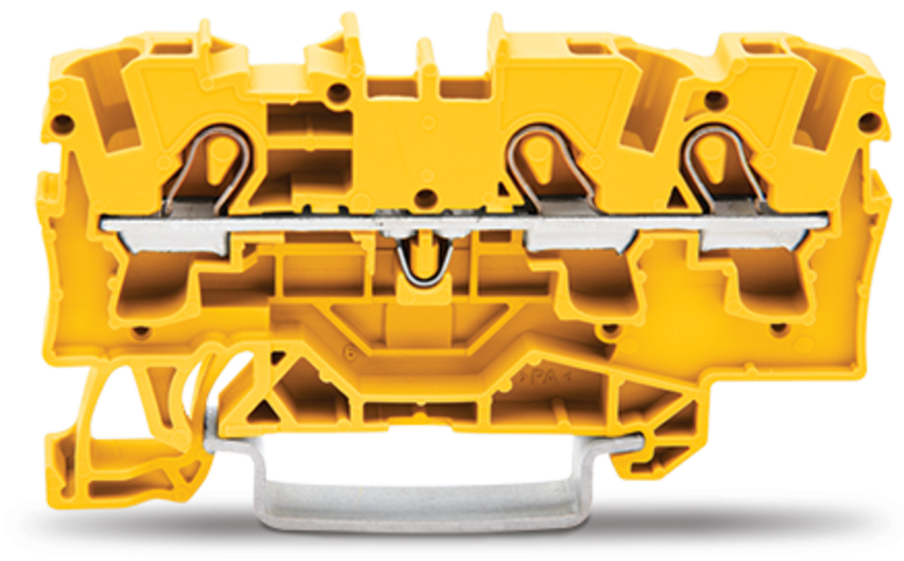 2004-1306 Operating Tool Conductor Terminal Block, 800 V, 32 A, 20 to 10 AWG Wire, 1 Poles, DIN Rail Mount