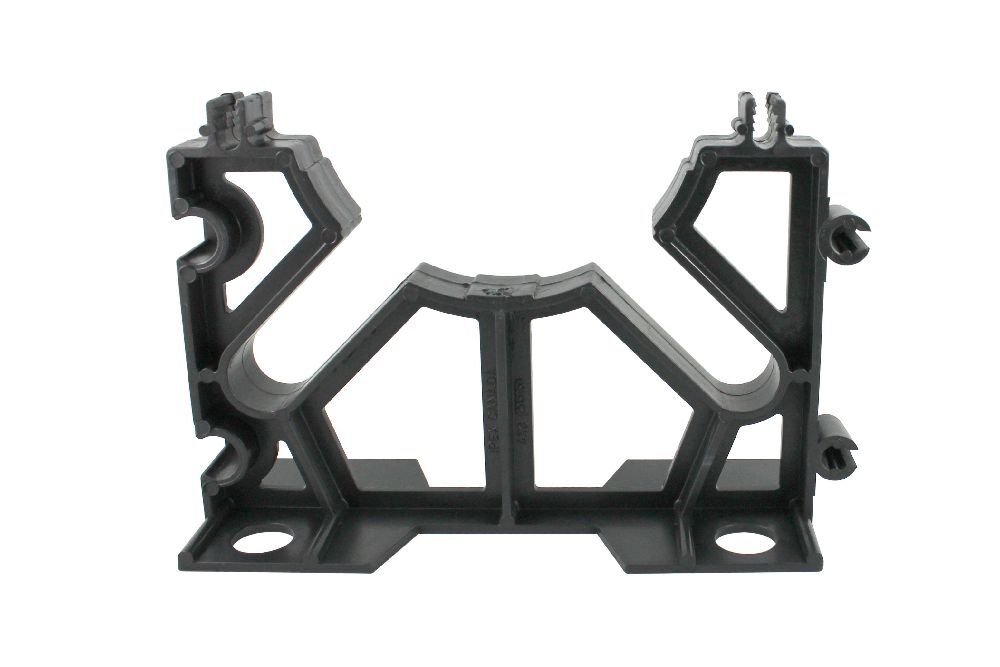 029575 Super Duct Base Vertical-Lok Conduit Interlocking Spacer, 4 x 3 in, For Use With Underground Duct Bank Supports, ABS