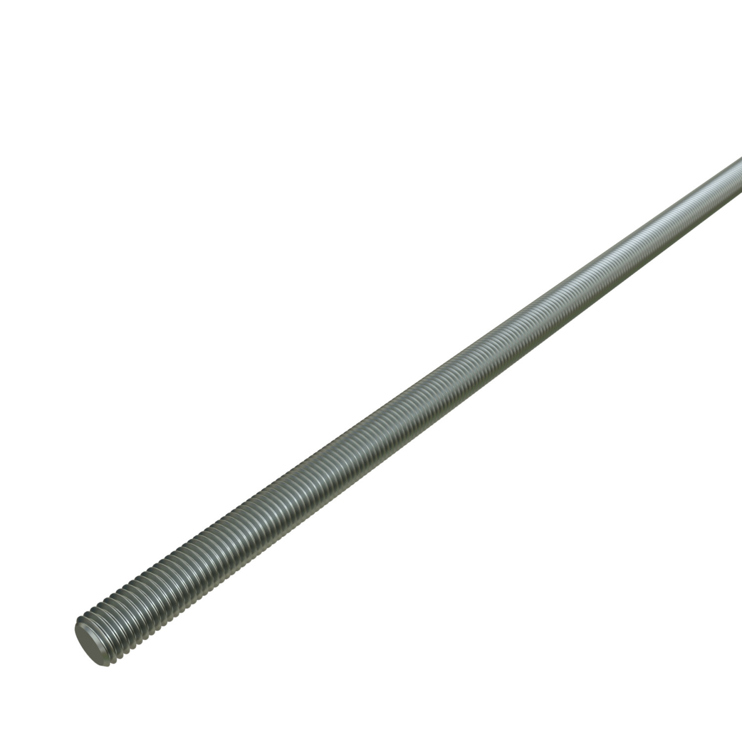 UNISTRUT THREADED ROD, 1/4", 1/4"x 1/4"x 12', EG