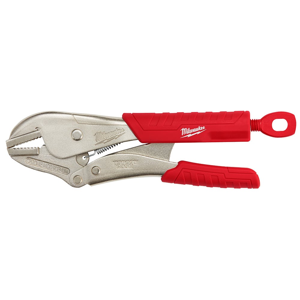 48-22-3810 Torque Lock Locking Plier, 1-7/8 in Nominal, 1-1/4 in L x 19/32 in W Forged Alloy Steel Straight Jaw, 10 in OAL