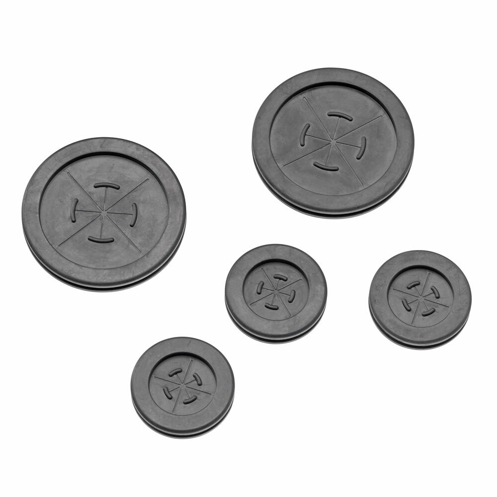 49605-GRM Grommet Accessory Pack, For Use With Structured Media Centers and All Enclosure Knockouts, Rubber