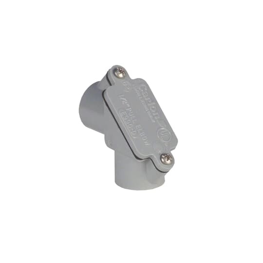 E990DR-CAR Carlon Pulling Elbow, 1/2 in Trade, PVC