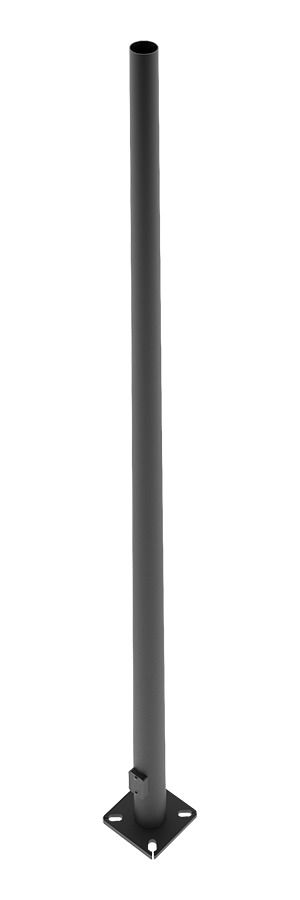 PTR6-11-15D2 Lighting Pole With 36 in Anchor Bolt, 15 ft H Mounting, 6 in, 11 in THK, Steel