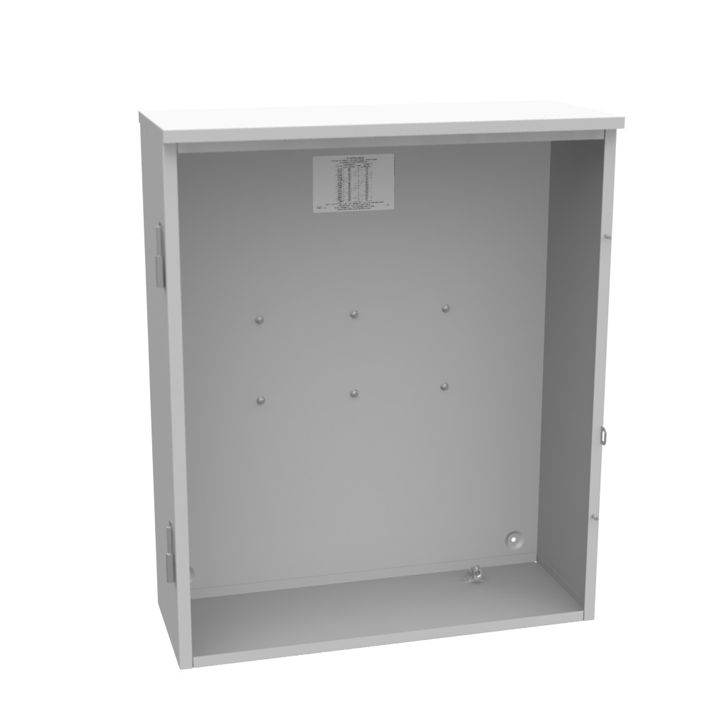 30IN-36IN-11IN PNTD STL SGL FRONT LIFT OFF HNGD CVR 3 POINT LTCH RACK PROV