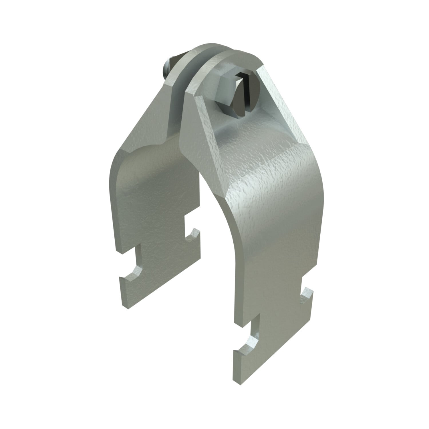 P1215-HG Universal Pipe Clamp, 1-1/2 in Conduit, 600 lb Load, HRPO Steel