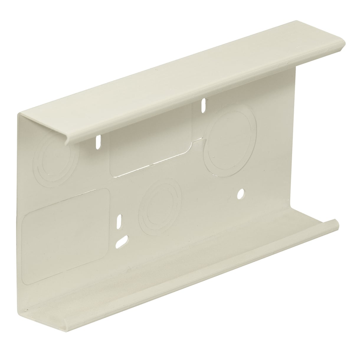 HBL4714AIV HBL4750 Standard Wall Box Connector, For Use With HBL4750 Series Metal Raceways, Rolled Steel, Painted
