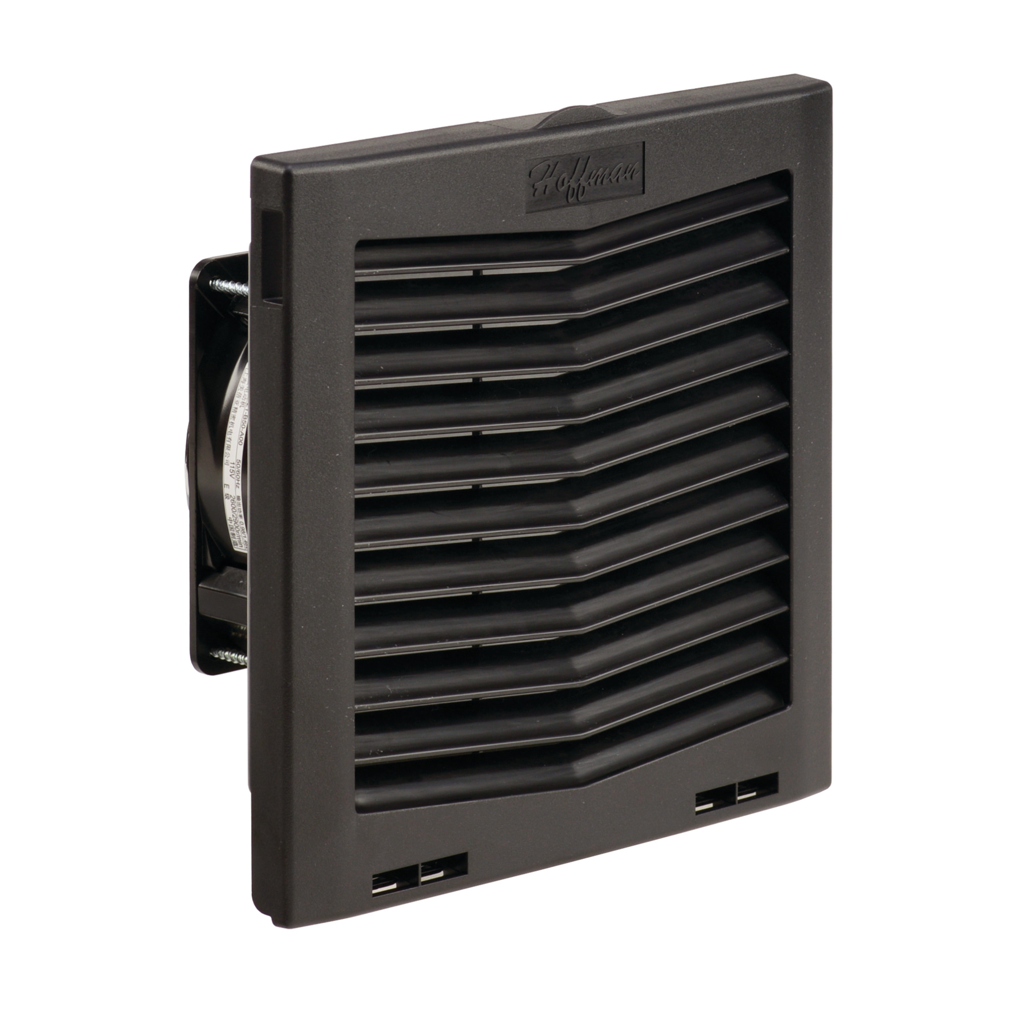 HF0924413 MCLF Filter Fan, 24 V DC, 0.35 A, 8.4 W, 70 cfm, NEMA 12/IP54 Enclosure