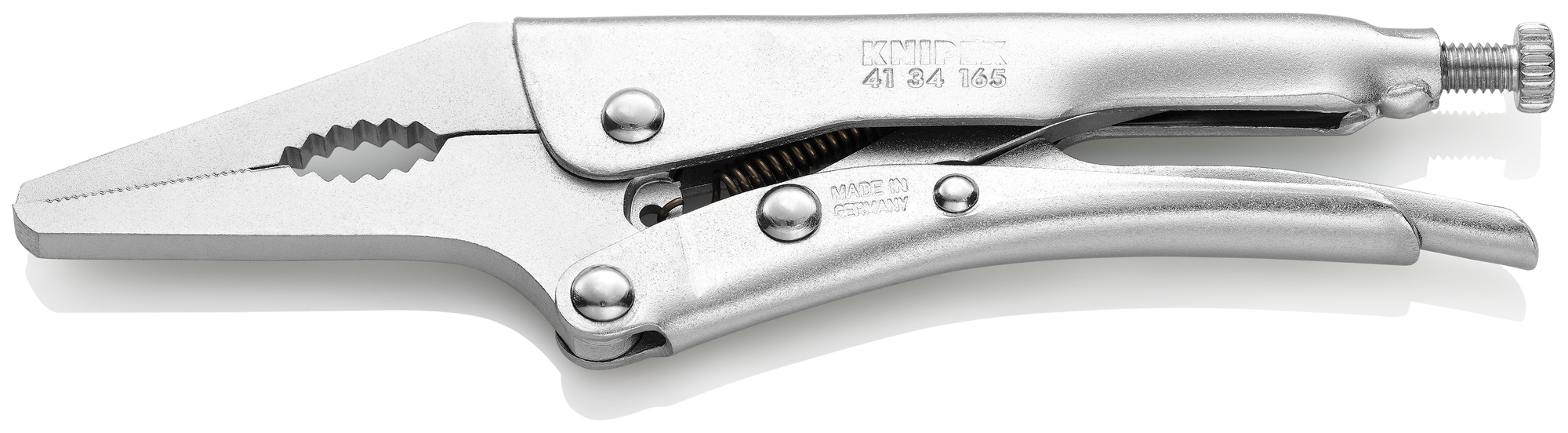 Long Nose Grip Pliers, 6 1/2 in., Bare Handles