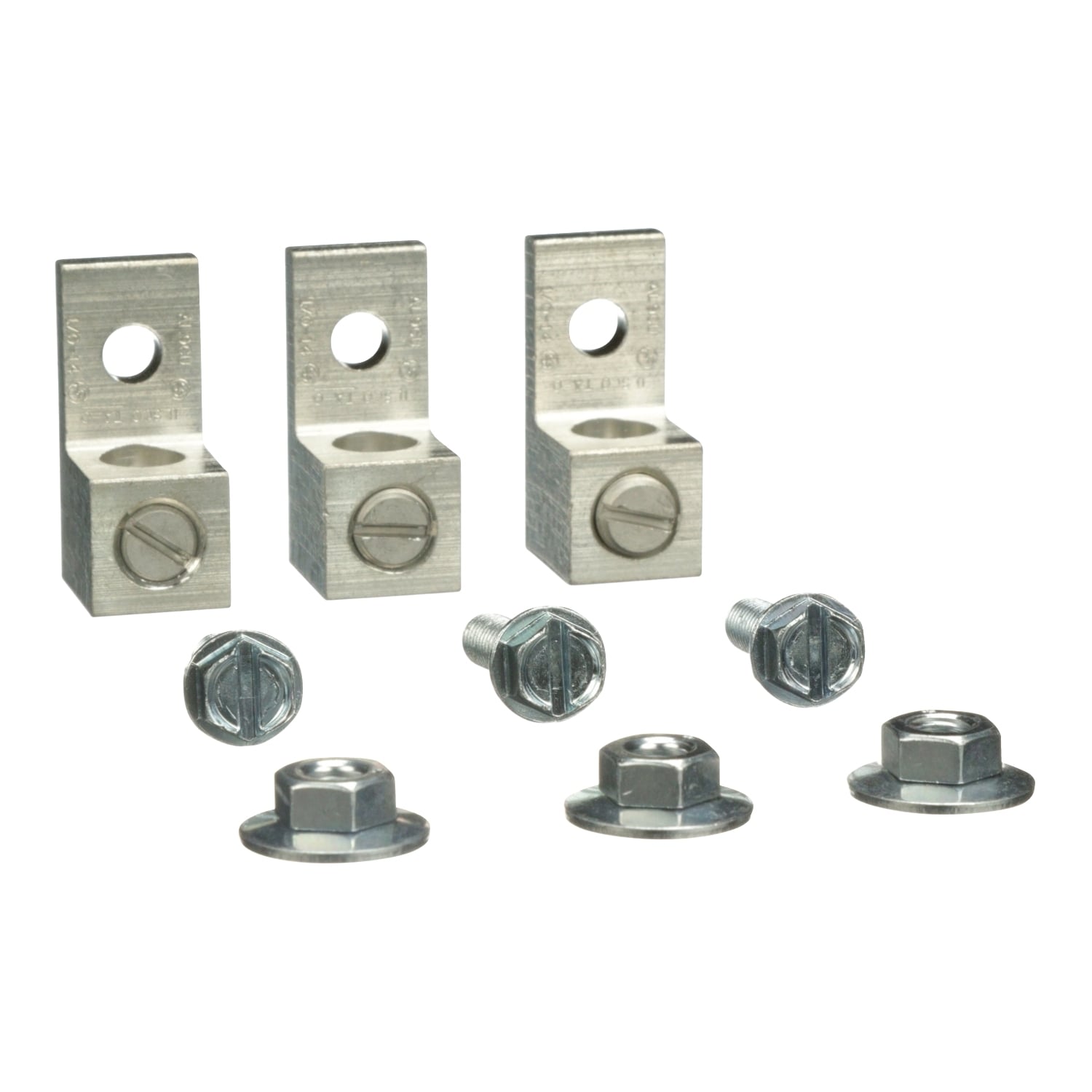 DASKP100 Mechanical Lug Kit, 3 Pieces, For Use With 1-Phase Primary, 1-Phase Secondary, 3-Phase Delta Primary and 3-Phase Delta Secondary Transformer