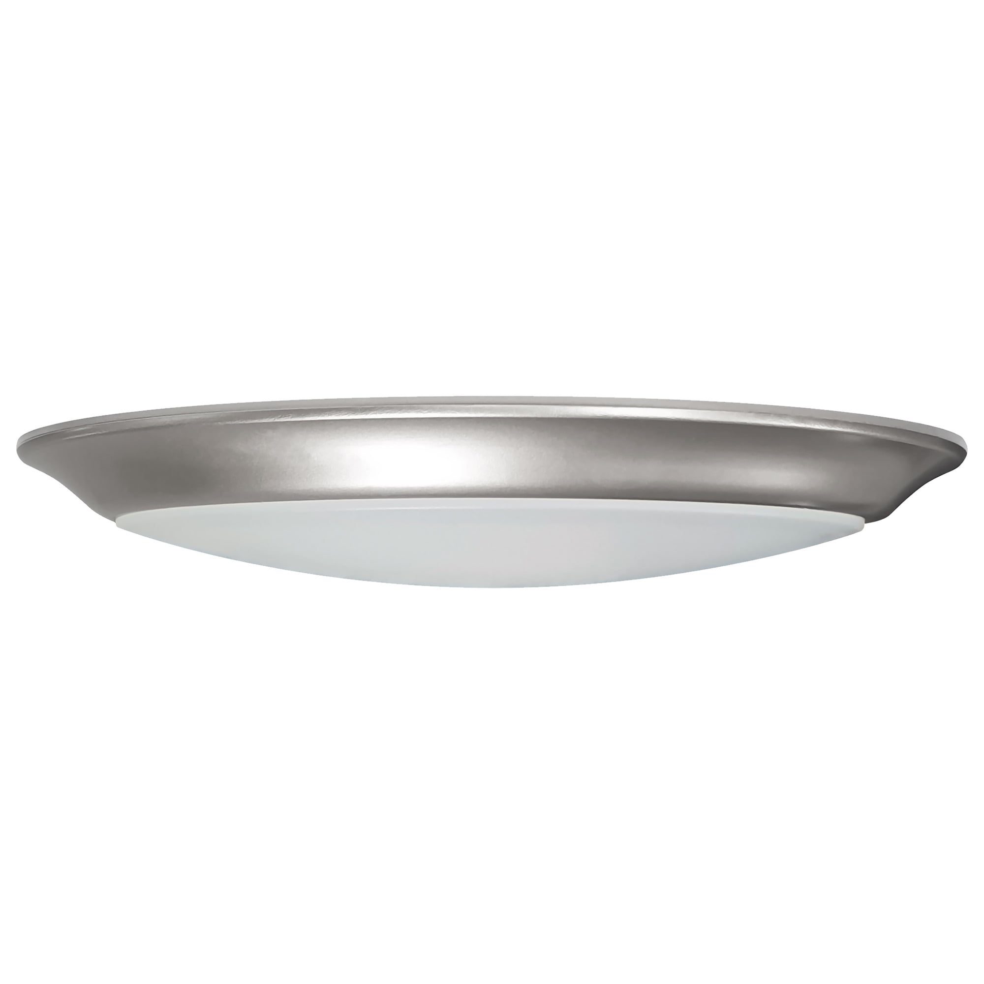 62-1675 Nuvo Flush Mount, 120 V, Brushed Nickel Housing