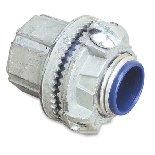 H200GR-TB T&B Grounding Hub With Thermoplastic Insulated Throat, 2 in Trade, Thread Connection, Zinc