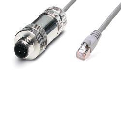 CAT5E-M12-RJ45-50 50' Shielded Cat5e Cable
