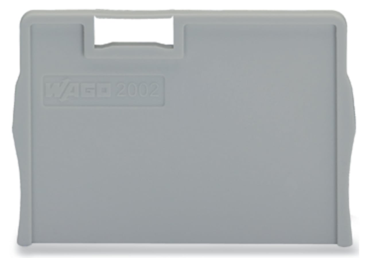 2002-1293 Half Sine Separator Plate, Polyamide, Gray